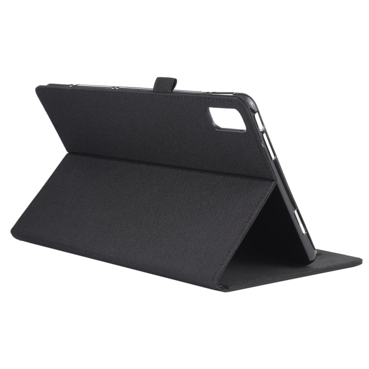 Flip orizzontale TPU + custodia protettiva in pelle PU tessuto con clip per biglietti da visita, For Huawei Matepad 10.4