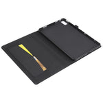 Flip orizzontale TPU + custodia protettiva in pelle PU tessuto con clip per biglietti da visita, For Huawei Matepad 10.4