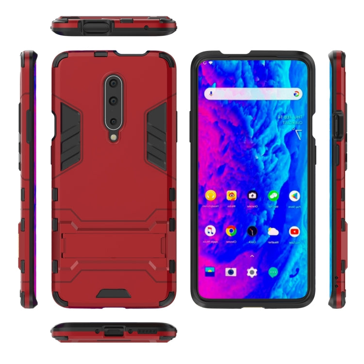 Custodia antiurto in PC + TPU per OnePlus 7 Pro, con supporto
