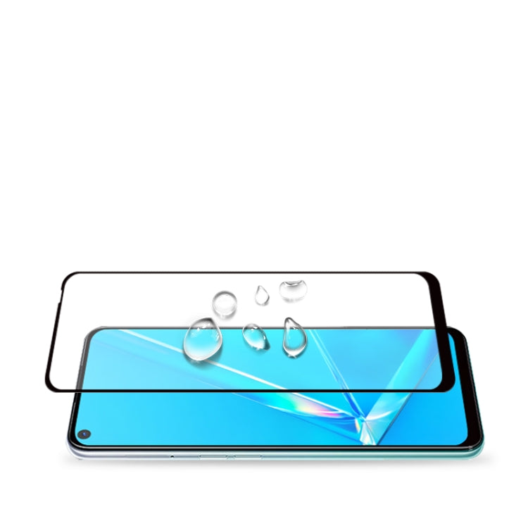 mocolo 0.33mm 9H 2.5D Full Glue Pellicola in vetro temperato, For Oppo A92