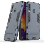 Custodia antiurto in PC + TPU per Galaxy A60, con supporto