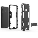 Custodia antiurto in PC + TPU per Galaxy A60, con supporto