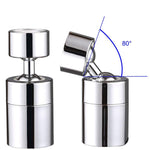 Rubinetto a doppia funzione Beccuccio Gorgogliatore Filtro in rame da cucina a due funzioni a prova di spruzzi, External, Inbound