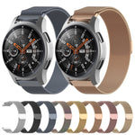 Per Honor Magic Watch 2/Galaxy Active2 Cinturino in maglia di acciaio inossidabile Milan 20MM, 20mm