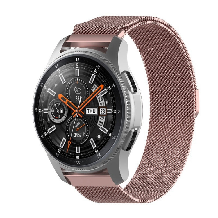 Per Honor Magic Watch 2 / Galaxy Active2 Milan cinturino in maglia di acciaio inossidabile 22MM, 22mm