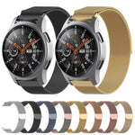 Per Honor Magic Watch 2 / Galaxy Active2 Milan cinturino in maglia di acciaio inossidabile 22MM, 22mm