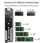 Custodia per disco rigido a doppio protocollo SSD ORICO TCM2M-C3 M.2