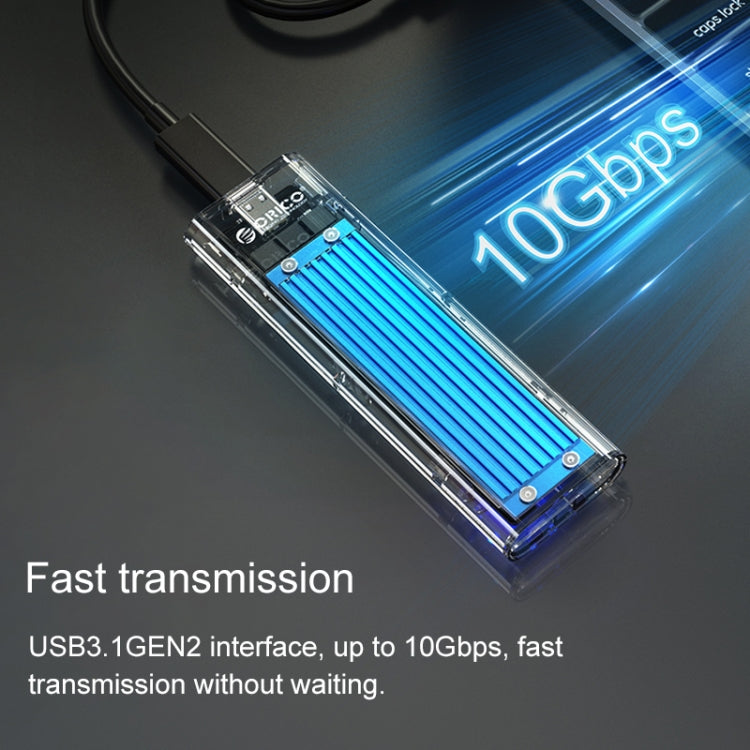 Custodia per disco rigido a doppio protocollo SSD ORICO TCM2M-C3 M.2