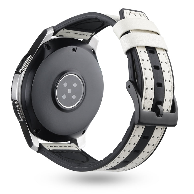 22 mm per Huawei Watch GT2e / GT2 46 mm in pelle di silicone + cinturino in fibra di carbonio