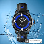 SKMEI 9211 Fashion Sports Quadrante stereo Puntatore luminoso Orologio creativo Business Trend Orologio al quarzo da uomo