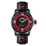 SKMEI 9211 Fashion Sports Quadrante stereo Puntatore luminoso Orologio creativo Business Trend Orologio al quarzo da uomo