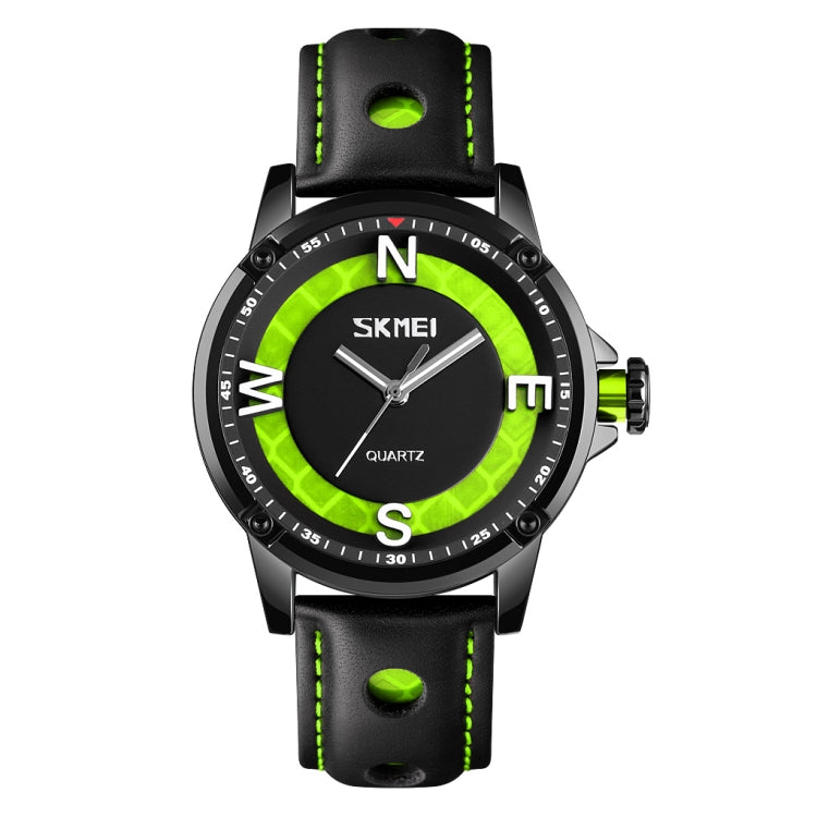 SKMEI 9211 Fashion Sports Quadrante stereo Puntatore luminoso Orologio creativo Business Trend Orologio al quarzo da uomo