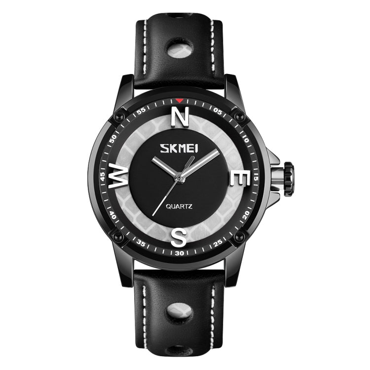 SKMEI 9211 Fashion Sports Quadrante stereo Puntatore luminoso Orologio creativo Business Trend Orologio al quarzo da uomo