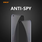 ENKAY Hat-Prince 0.26mm 9H 6D Privacy Pellicola anti-spia in vetro temperato a schermo intero, For Huawei Honor 30, For Huawei NOVA 7, For Xiaomi Redmi Note 8 Pro, For Redmi Note 9S / Note 9 Pro, For Samsung Galaxy A71, For Samsung Galaxy A51          ...