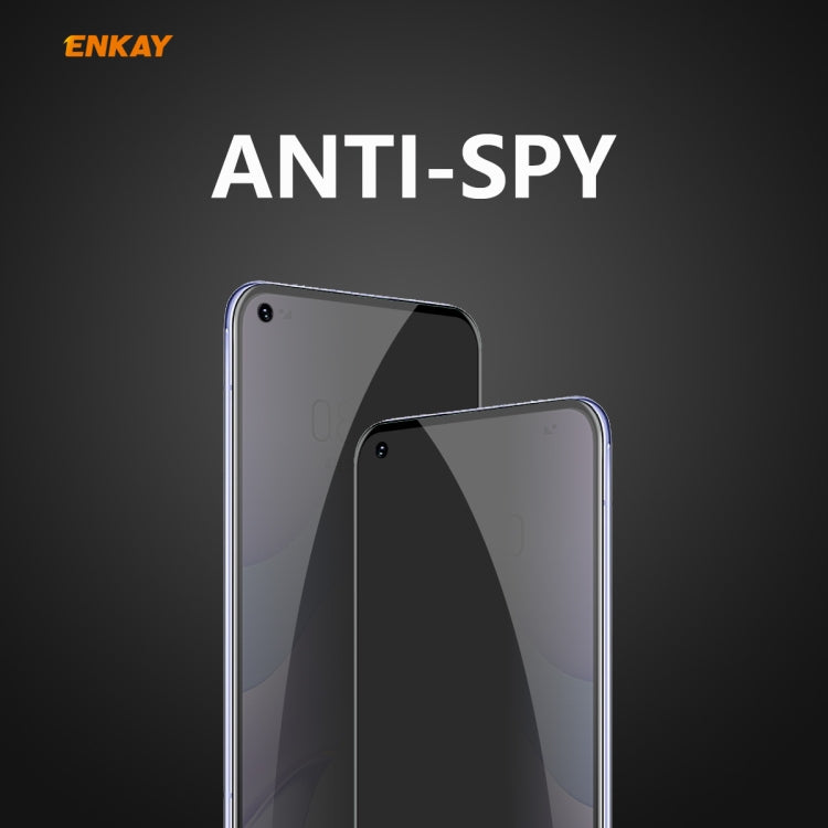 ENKAY Hat-Prince 0.26mm 9H 6D Privacy Pellicola anti-spia in vetro temperato a schermo intero, For Huawei Honor 30, For Huawei NOVA 7, For Xiaomi Redmi Note 8 Pro, For Redmi Note 9S / Note 9 Pro, For Samsung Galaxy A71, For Samsung Galaxy A51          ...
