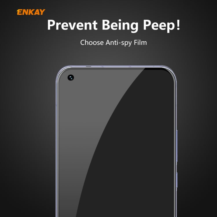 ENKAY Hat-Prince 0.26mm 9H 6D Privacy Pellicola anti-spia in vetro temperato a schermo intero, For Huawei Honor 30, For Huawei NOVA 7, For Xiaomi Redmi Note 8 Pro, For Redmi Note 9S / Note 9 Pro, For Samsung Galaxy A71, For Samsung Galaxy A51          ...