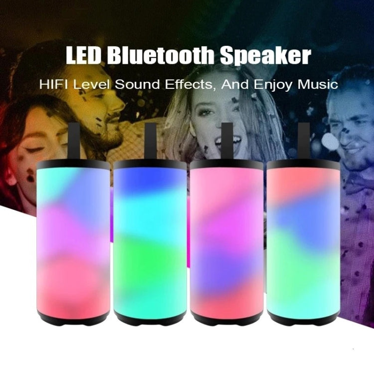 TG TG169 LED Altoparlante portatile Bluetooth Subwoofer esterno impermeabile 3D Stereo Mini altoparlante wireless Supporto AUX FM TF card