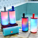 TG TG169 LED Altoparlante portatile Bluetooth Subwoofer esterno impermeabile 3D Stereo Mini altoparlante wireless Supporto AUX FM TF card