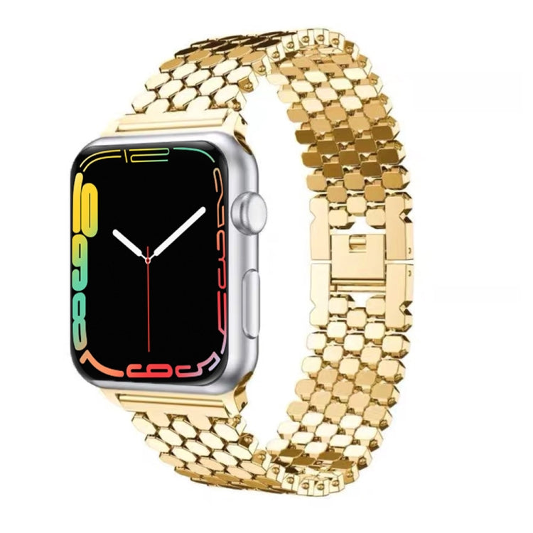 Per Apple Watch Series 5 & 4 40mm / 3 & 2 & 1 38mm Cinturino in acciaio inossidabile a nido d'ape, For Apple Watch Series 5 & 4 40mm