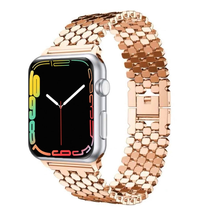 Per Apple Watch Series 5 & 4 40mm / 3 & 2 & 1 38mm Cinturino in acciaio inossidabile a nido d'ape, For Apple Watch Series 5 & 4 40mm