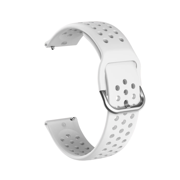20mm Per Huami Amazfit GTS / Samsung Galaxy Watch Active 2 / Huawei Watch GT2 42MM Cinturino poroso traspirante con fibbia interna