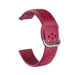 20mm Per Huami Amazfit GTS / Samsung Galaxy Watch Active 2 / Huawei Watch GT2 42MM Cinturino poroso traspirante con fibbia interna