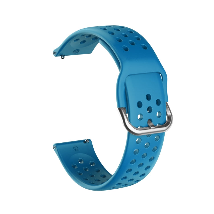 20mm Per Huami Amazfit GTS / Samsung Galaxy Watch Active 2 / Huawei Watch GT2 42MM Cinturino poroso traspirante con fibbia interna