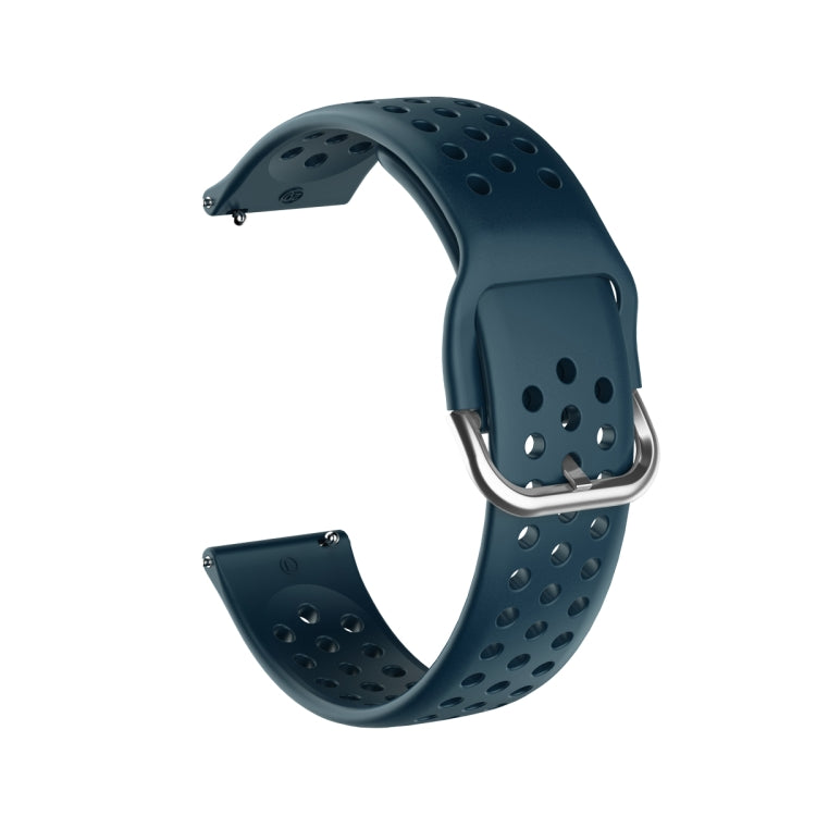 20mm Per Huami Amazfit GTS / Samsung Galaxy Watch Active 2 / Huawei Watch GT2 42MM Cinturino poroso traspirante con fibbia interna