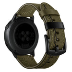 Cinturino in pelle a zigzag da 22 mm per Huawei Watch GT2e / GT2 46 mm