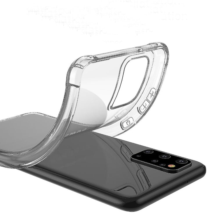 Per Samsung Galaxy M60S / A81 / note 10 Lite Custodia in TPU trasparente ultra sottile a quattro angoli anti-caduta