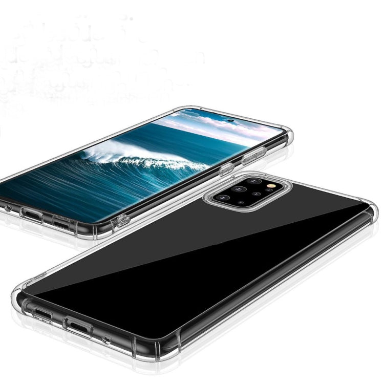 Per Samsung Galaxy A71 4G Custodia per telefono in TPU trasparente ultra sottile anti-caduta a quattro angoli