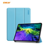 ENKAY ENK-8001 Custodia Smart in pelle a ribalta orizzontale con motivo denim con supporto per iPad Pro 11 (2020), For iPad Pro 11 (2020)