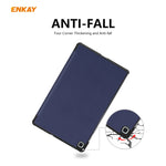 ENKAY ENK-8002 per Samsung Galaxy Tab S6 Lite P610 / P615 custodia in pelle PU + plastica con supporto a tre pieghe, For Samsung Galaxy Tab S6 Lite P610, For Samsung Galaxy Tab S6 Lite P610 / P615 / Tab S6 Lite 2022 / P613 / P619