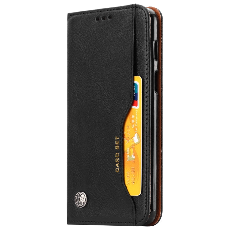 Knead Skin Texture Custodia orizzontale in pelle Flip per OnePlus 6, con cornice per foto e supporto, fessure per carte e portafoglio, For OnePlus 6