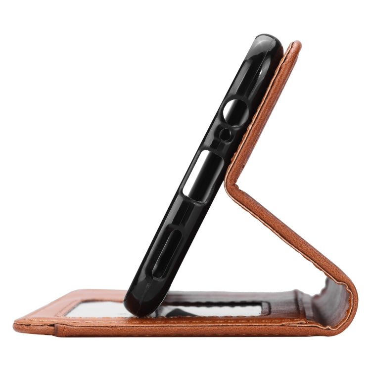 Knead Skin Texture Custodia orizzontale in pelle Flip per OnePlus 6, con cornice per foto e supporto, fessure per carte e portafoglio, For OnePlus 6