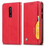 Knead Skin Texture Custodia orizzontale in pelle Flip per OnePlus 6, con cornice per foto e supporto, fessure per carte e portafoglio, For OnePlus 6
