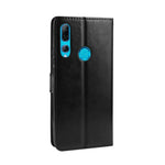 Custodia in pelle flip orizzontale retrò Crazy Horse Texture per HUAWEI Y9 PRIME 2019, con supporto e slot per schede e cornice per foto, For Huawei Y9 Prime (2019)