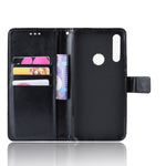 Custodia in pelle flip orizzontale retrò Crazy Horse Texture per HUAWEI Y9 PRIME 2019, con supporto e slot per schede e cornice per foto, For Huawei Y9 Prime (2019)