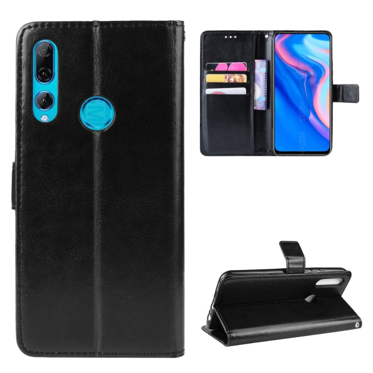 Custodia in pelle flip orizzontale retrò Crazy Horse Texture per HUAWEI Y9 PRIME 2019, con supporto e slot per schede e cornice per foto, For Huawei Y9 Prime (2019)