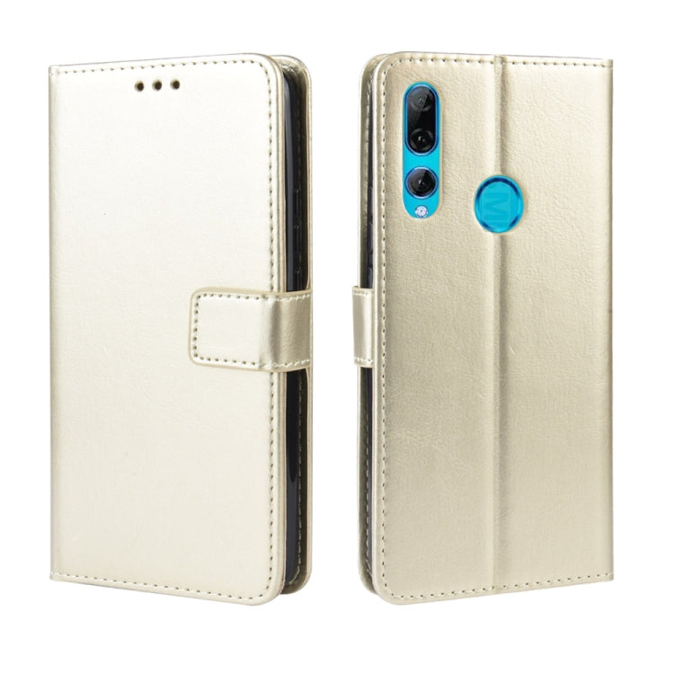 Custodia in pelle flip orizzontale retrò Crazy Horse Texture per HUAWEI Y9 PRIME 2019, con supporto e slot per schede e cornice per foto, For Huawei Y9 Prime (2019)