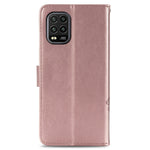 Lucky Clover Custodia in pelle con motivo a fiori pressati con supporto e fessure per carte, portafoglio e cinturino da polso, For Huawei P Smart 2020, For Huawei Y5P 2020 & Honor 9S, For Xiaomi Mi 10 Lite 5G, Fo Redmi 10X / Note 9, For LG K41S        ...