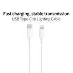 PD 18W USB-C / Type-C a 8 Pin Flash Cavo dati di ricarica per iPhone X / 11/11 Pro / 11 Pro Max / XR / SE 2020, 1m, 2m