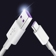 5A USB a USB-C / Type-C Telefono cellulare Tablet PC Cavo dati di ricarica super veloce universale, 1m, 1.5m, 2m