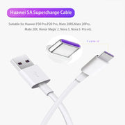 5A USB a USB-C / Type-C Telefono cellulare Tablet PC Cavo dati di ricarica super veloce universale, 1m, 1.5m, 2m