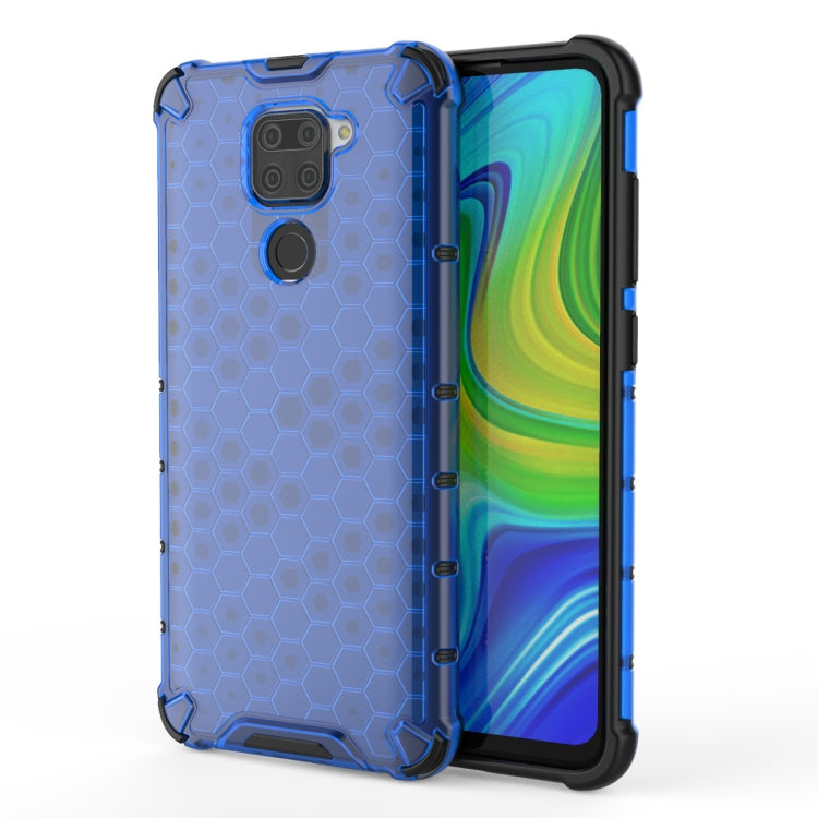 Per Xiaomi Redmi 10X 4G Custodia antiurto a nido d'ape per PC + TPU, For Redmi 10X 4G