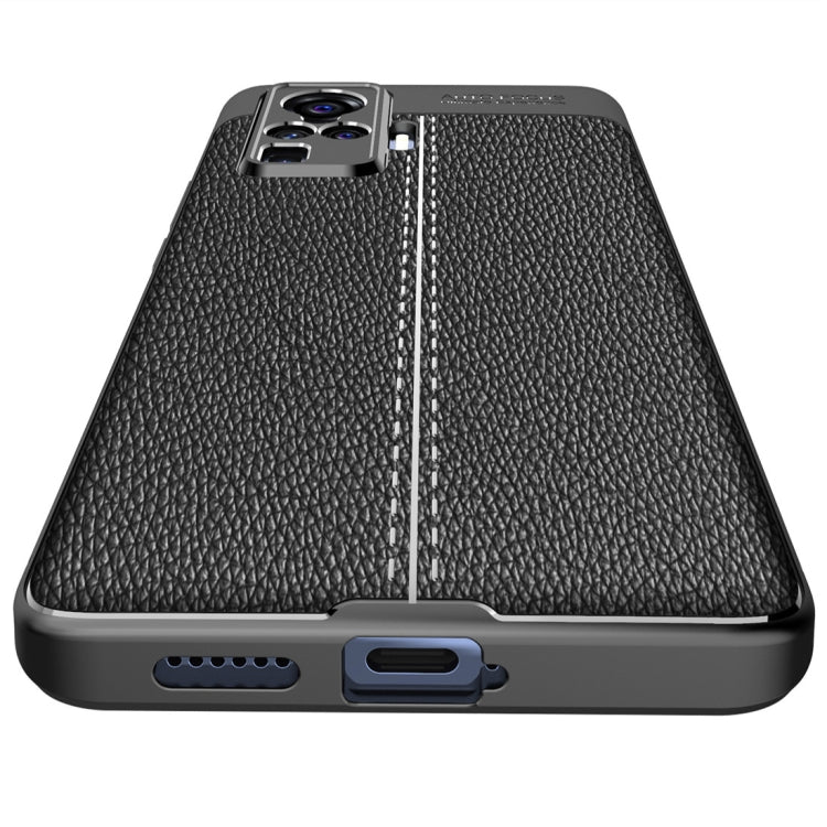 Per VIVO X50 Litchi Texture TPU Custodia antiurto, For VIVO X50