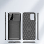 Custodia TPU fibra carbonio per Samsung Galaxy Note20 Ultra