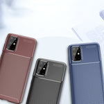 Custodia TPU fibra carbonio per Samsung Galaxy Note20 Ultra