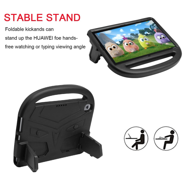 Custodia protettiva anticaduta per bambini in EVA modello passero con staffa retrattile, For Huawei MediaPad M5/M6 10.8