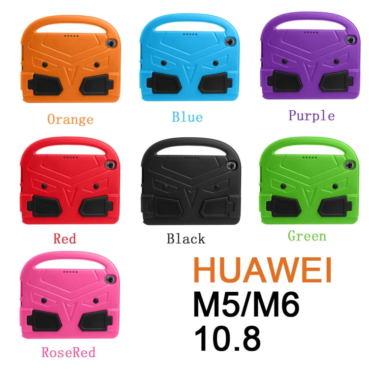 Custodia protettiva anticaduta per bambini in EVA modello passero con staffa retrattile, For Huawei MediaPad M5/M6 10.8